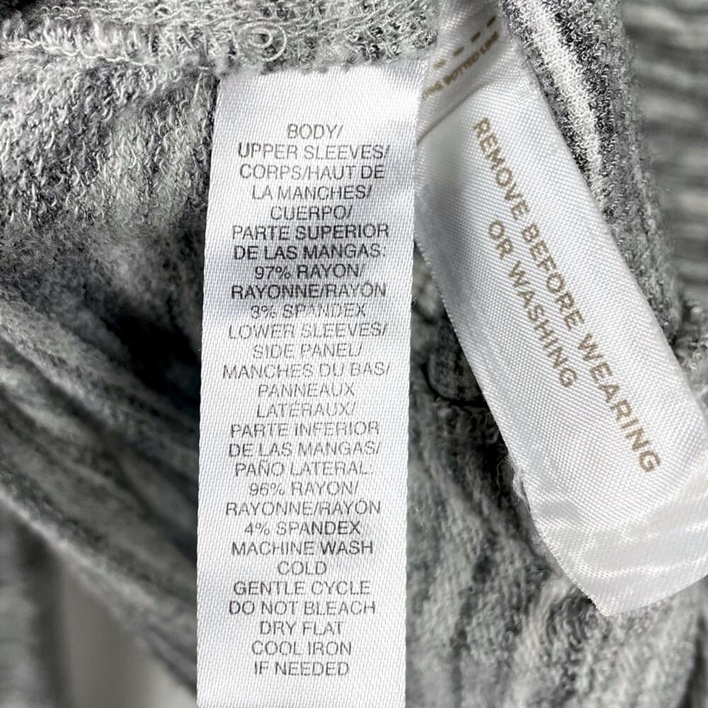 Lou & Grey Moto Zip Cardigan Jacket Sz M - Picture 5 of 6